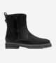 Black Suede-Shearling